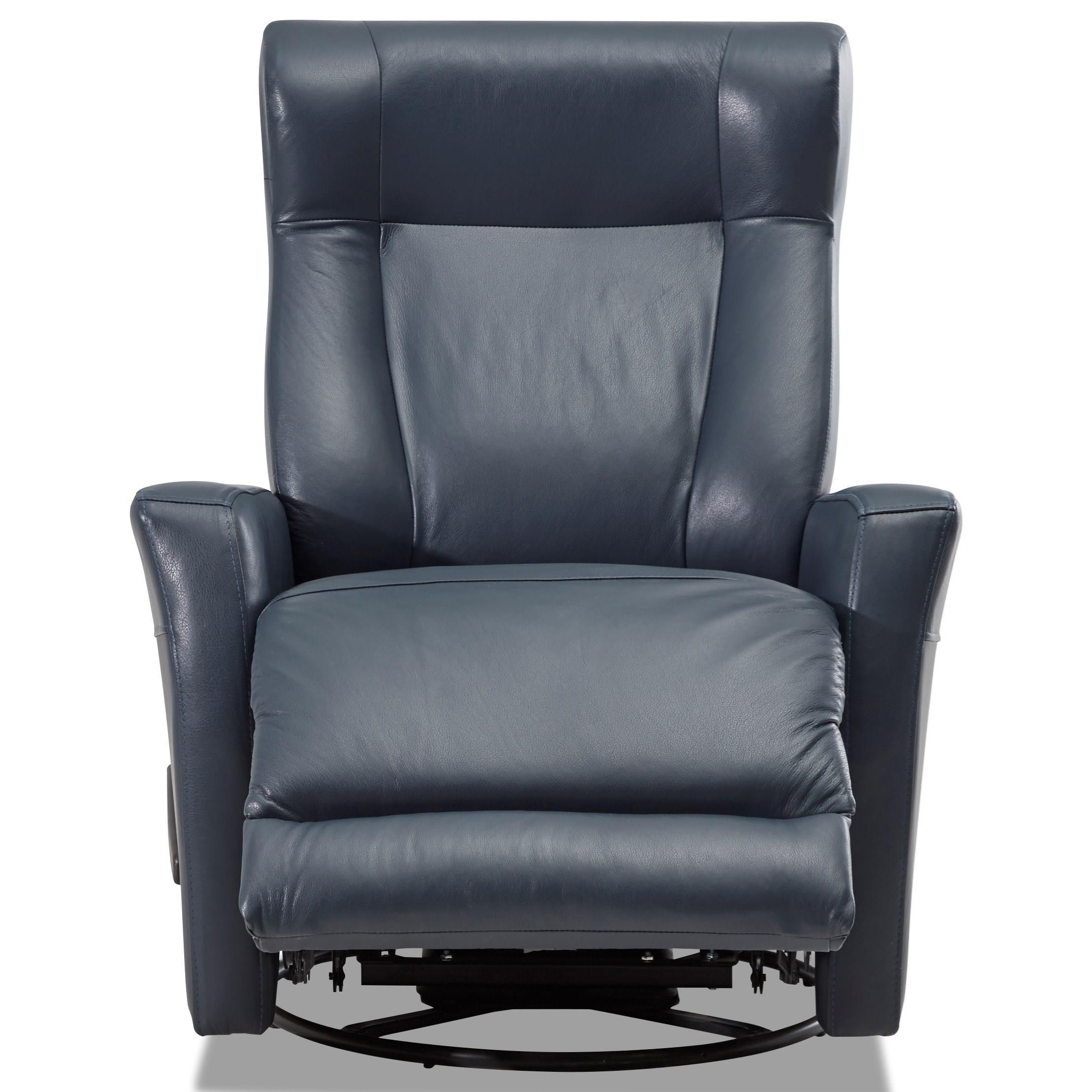 Klaussner Mercury Contemporary Manual Swivel Rocking Recliner Sheely